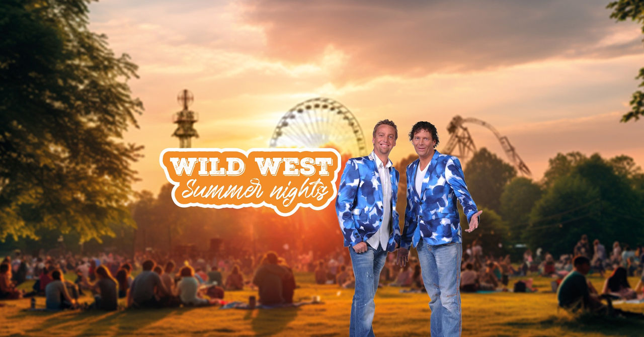 Gebroeders Ko geven optreden in Slagharen