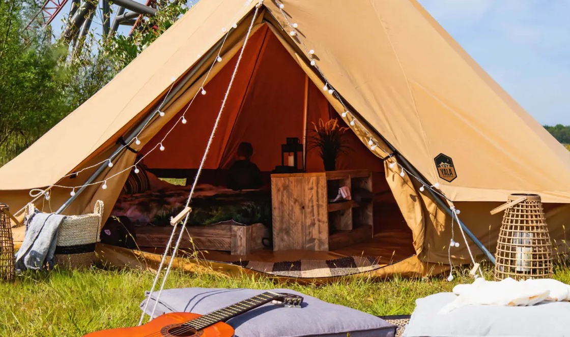 Gewinnen Sie einen einzigartigen Aufenthalt in einem Glamping-Zelt unter dem Gold Rush