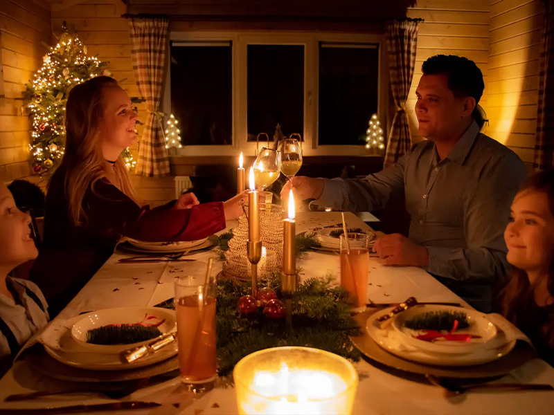 Feiertafsarrangement