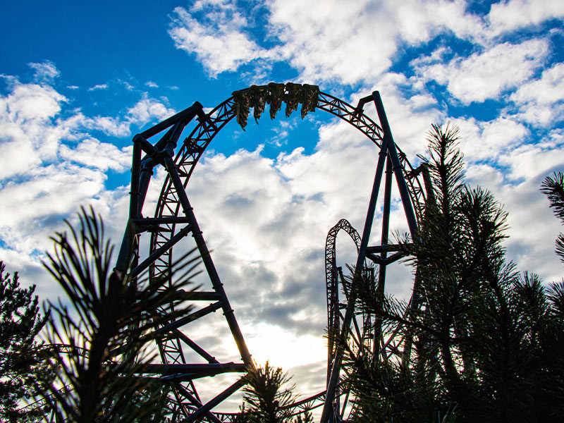 Attractie van Winter Slagharen