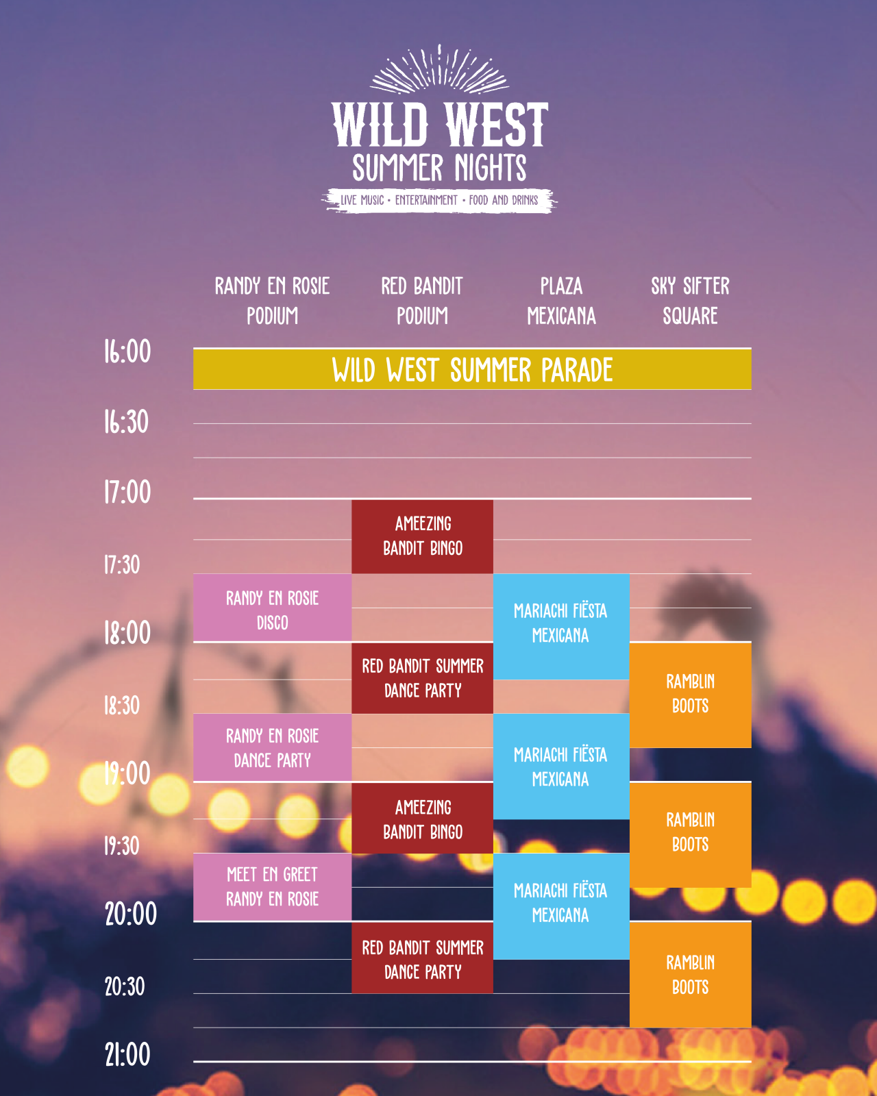 Timetable WWSN