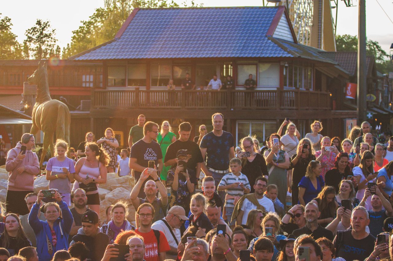 Publiek bij de wild west summer nights