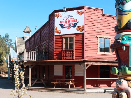 Wild Wings buiten